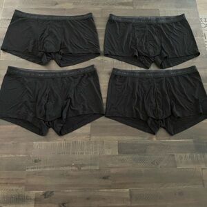 DAVID ARCHY DUAL POUCH BOXER BRIEFS 4 PAIRS